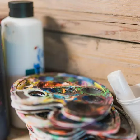 アパート Hof Koehne - Altes - Dachstube Links *